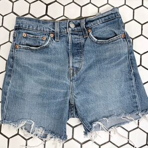 Levi's Wedgie Jean Shorts
